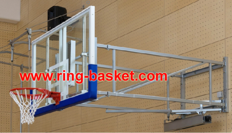 Papan Pantul Wall Mounted belum dilipat Ring basket Wall Mounted belum dilipat