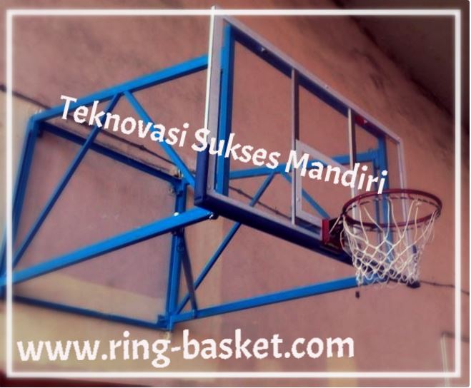Papan pantul basket lipat papan pantul ring basket bisa dilipat